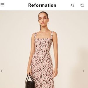 NWT Reformation Persimmon Dress XS